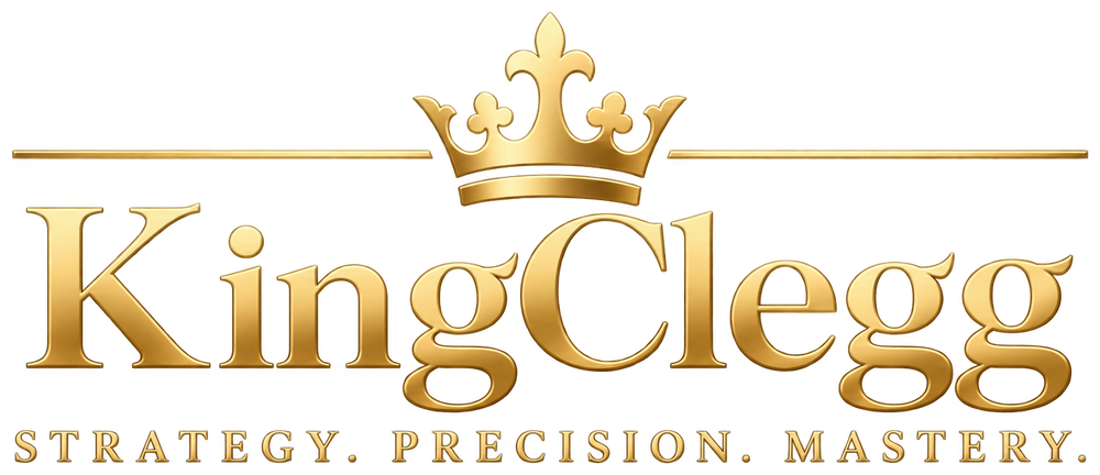 KingClegg. Strategy. Precision. Mastery.